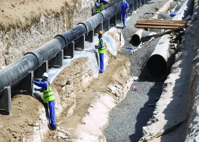 Amman water networks projects Morganti USA Co.